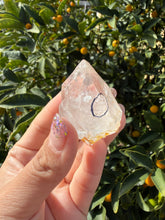 Load image into Gallery viewer, Natural Enhydro Quartz Crystal with Moving Water Bubble,A316