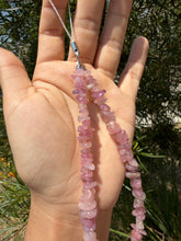 Load image into Gallery viewer, Rose Quartz Crystal Phone Strap,Healing Crystal Charm for Love Harmony