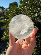 Load image into Gallery viewer, Large Clear Quartz Sphere Clear Quartz Ball Healing Crystal Ball Reiki,A279