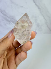 Load image into Gallery viewer, High Luster Enhydro Quartz w/ Moving Bubble &/or Carbon/Black Inclusions,A496