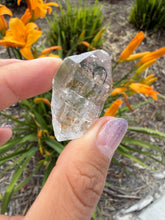 Load image into Gallery viewer, Natural Enhydro Quartz w/ Moving Bubble &/or Carbon/Black Inclusions,A469