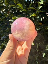 Load image into Gallery viewer, High Quality Candy Fluorite Sphere, Stunning Rainbow Fluorite Ball,A176
