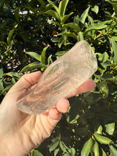 Load image into Gallery viewer, Large Clear Quartz Offering Bowl,Crystal Quartz Altar Bowl,Crystal Tray,B113