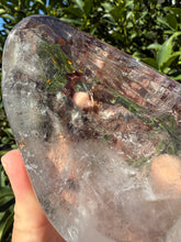 Load image into Gallery viewer, Garden Quartz Offering Bowl,Crystal Quartz Altar Bowl,Crystal Tray,B109