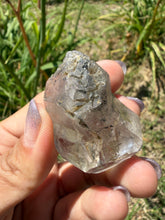 Load image into Gallery viewer, Natural Enhydro Quartz w/ Moving Bubble &/or Carbon/Black Inclusions,A486