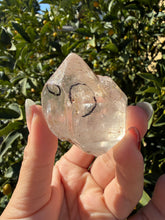 Load image into Gallery viewer, Blue UV Natural Enhydro Quartz Crystal with Moving Water Bubble,A275