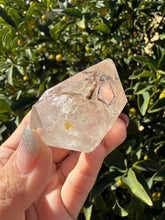 Load image into Gallery viewer, Blue UV Natural Enhydro Quartz Crystal with Moving Water Bubble,A275