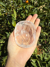 Load image into Gallery viewer, Small Clear Quartz Offering Bowl,Crystal Quartz Altar Bowl,Crystal Tray,B107