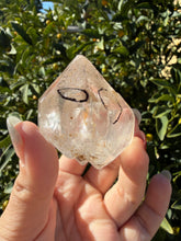 Load image into Gallery viewer, Blue UV Natural Enhydro Quartz Crystal with Moving Water Bubble,A275