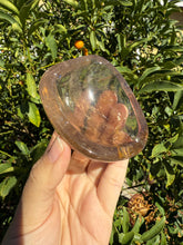 Load image into Gallery viewer, Small Smoky Quartz Offering Bowl,Crystal Quartz Altar Bowl,Crystal Tray,B105