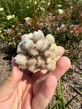 Load image into Gallery viewer, Botryoidal Druzy Calcite UV Reactive Phosphorescent Crystal Cluster,A468