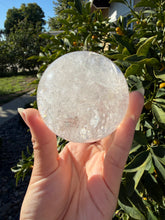 Load image into Gallery viewer, Natural Clear Quartz Crystal Sphere White Healing Stone Ball,A282