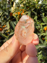 Load image into Gallery viewer, Red Mud Skeletal Quartz Crystal Point ,Red Mud Quartz ,#988
