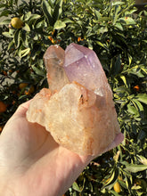 Load image into Gallery viewer, 703g Amethyst Quartz Cluster,Raw Clear Quartz Cluster