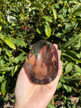 Load image into Gallery viewer, Smoky Quartz Offering Bowl,Crystal Quartz Altar Bowl,Crystal Tray,B106