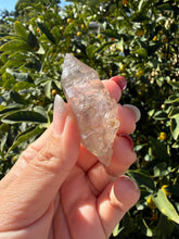 Load image into Gallery viewer, Blue UV Natural Enhydro Quartz Crystal with Moving Water Bubble,A273