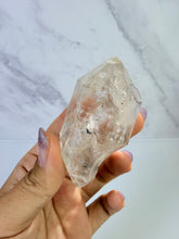 Load image into Gallery viewer, Natural Enhydro Quartz w/ Moving Bubble &/or Carbon/Black Inclusions,A495