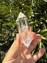 Load image into Gallery viewer, Double Terminated Clear Quartz Crystal Point, Natural Healing Stone, A161