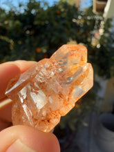 Load image into Gallery viewer, Red Mud Skeletal Quartz Crystal Point ,Red Mud Quartz ,#976