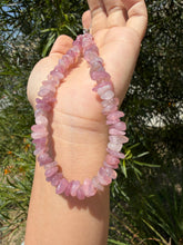 Load image into Gallery viewer, Rose Quartz Crystal Phone Strap,Healing Crystal Charm for Love Harmony