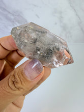 Load image into Gallery viewer, Natural Enhydro Quartz w/ Moving Bubble &/or Carbon/Black Inclusions,A497