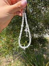 Load image into Gallery viewer, Natural Moonstone Beaded Wrist Strap, White Labradorite Crystal Phone Charm