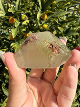 Load image into Gallery viewer, Green Included Quartz Freeform,Natural Quartz with Fine Fibrous Inclusions,A267