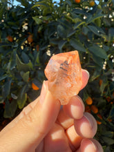 Load image into Gallery viewer, Red Mud Skeletal Quartz Crystal Point ,Red Mud Quartz ,#978