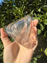 Load image into Gallery viewer, Clear Quartz Offering Bowl,Crystal Quartz Altar Bowl,Crystal Tray,B111
