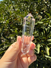 Load image into Gallery viewer, 12-Sided Clear Quartz Point,Double Terminated Quartz,Vogel Cut Crystal,A164