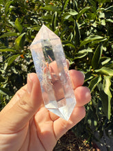 Load image into Gallery viewer, Double Terminated Clear Quartz Crystal Point, Natural Healing Stone, A160