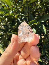 Load image into Gallery viewer, Natural Enhydro Quartz Crystal with Moving Water Bubble,A186