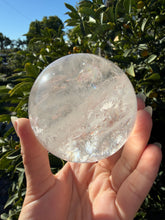 Load image into Gallery viewer, Large Clear Quartz Sphere Clear Quartz Ball Healing Crystal Ball Reiki,A279