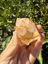 Load image into Gallery viewer, Lotus Quartz Cluster, Madagascar Flower Quartz Cluster, Candle Quartz,A190