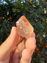 Load image into Gallery viewer, Red Mud Skeletal Quartz Crystal Point ,Red Mud Quartz ,#978