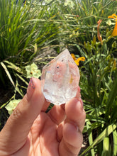 Load image into Gallery viewer, Natural Enhydro Quartz w/ Moving Bubble &/or Carbon/Black Inclusions,A444