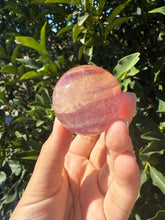 Load image into Gallery viewer, High Quality Candy Fluorite Sphere, Stunning Rainbow Fluorite Ball,A174