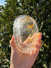 Load image into Gallery viewer, Clear Quartz Offering Bowl,Crystal Quartz Altar Bowl,Crystal Tray,B135