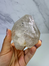 Load image into Gallery viewer, Natural Enhydro Quartz w/ Moving Bubble &/or Carbon/Black Inclusions,A502