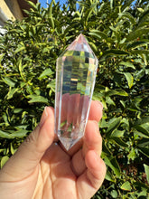 Load image into Gallery viewer, 12-Sided Clear Quartz Point,Double Terminated Quartz,Vogel Cut Crystal,A170