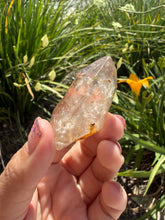 Load image into Gallery viewer, Natural Enhydro Quartz w/ Moving Bubble &/or Carbon/Black Inclusions,A447