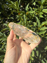 Load image into Gallery viewer, Clear Quartz Offering Bowl,Crystal Quartz Altar Bowl,Crystal Tray,B112
