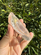 Load image into Gallery viewer, Mini Clear Quartz Offering Bowl,Crystal Quartz Altar Bowl,Crystal Tray,B102