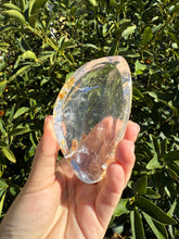 Load image into Gallery viewer, Mini Clear Quartz Offering Bowl,Crystal Quartz Altar Bowl,Crystal Tray,B103