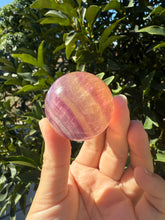 Load image into Gallery viewer, High Quality Candy Fluorite Sphere, Stunning Rainbow Fluorite Ball,A174