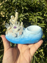 Load image into Gallery viewer, Handmade crystal sphere stand