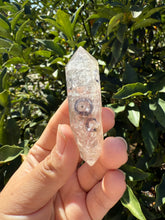 Load image into Gallery viewer, Natural Enhydro Quartz Crystal with Moving Water Bubble,A185
