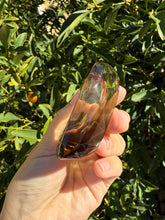 Load image into Gallery viewer, Mini Smoky Quartz Offering Bowl,Crystal Quartz Altar Bowl,Crystal Tray,B99