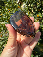 Load image into Gallery viewer, High-Grade Natural Brazilian Smoky Quartz Palm Stone,Meditation Palm Stones,A286