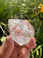 Load image into Gallery viewer, Natural Enhydro Quartz w/ Moving Bubble &/or Carbon/Black Inclusions,A444
